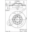Jeu de 2 disques de frein avant BREMBO 08.3109.10 - Visuel 2