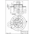 Jeu de 2 disques de frein avant BREMBO 08.3110.10 - Visuel 2