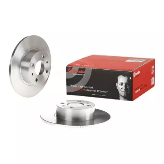 Jeu de 2 disques de frein arrière BREMBO 08.3126.14