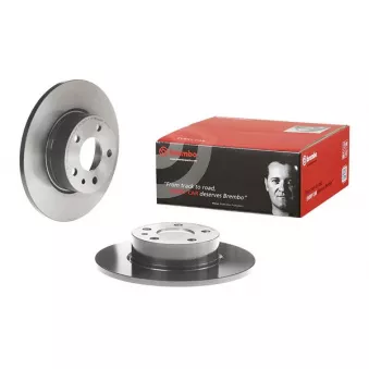 Jeu de 2 disques de frein arrière BREMBO 08.3126.21