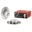 Jeu de 2 disques de frein arrière BREMBO 08.3126.24 - Visuel 1