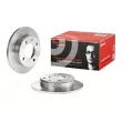 Jeu de 2 disques de frein avant BREMBO 08.3439.14 - Visuel 1