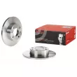 Jeu de 2 disques de frein avant BREMBO 08.3636.10 - Visuel 1