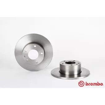 Jeu de 2 disques de frein avant BREMBO 08.3712.10