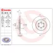 Jeu de 2 disques de frein arrière BREMBO 08.3910.10 - Visuel 2