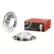 Jeu de 2 disques de frein avant BREMBO 08.3939.10 - Visuel 1