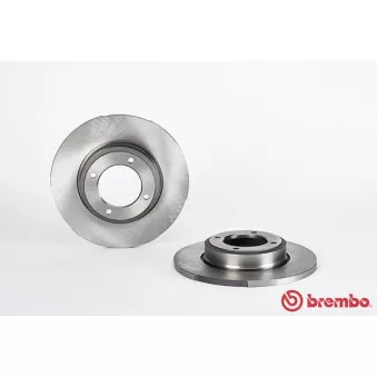 Jeu de 2 disques de frein avant BREMBO 08.3965.20