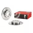 Jeu de 2 disques de frein avant BREMBO 08.4250.14 - Visuel 1