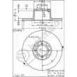 Jeu de 2 disques de frein avant BREMBO 08.4334.10 - Visuel 2