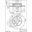 Jeu de 2 disques de frein avant BREMBO 08.4365.10 - Visuel 2
