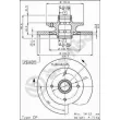 Jeu de 2 disques de frein avant BREMBO 08.4469.10 - Visuel 2