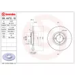 Jeu de 2 disques de frein avant BREMBO 08.4472.10 - Visuel 2