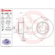 Jeu de 2 disques de frein avant BREMBO 08.4485.10 - Visuel 2