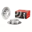 Jeu de 2 disques de frein arrière BREMBO 08.4487.10 - Visuel 1
