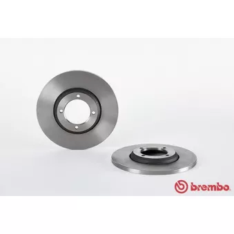 Jeu de 2 disques de frein avant BREMBO 08.4496.10