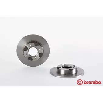 Jeu de 2 disques de frein avant BREMBO