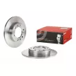 Jeu de 2 disques de frein avant BREMBO 08.4504.20 - Visuel 1