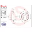 Jeu de 2 disques de frein arrière BREMBO 08.4738.14 - Visuel 2