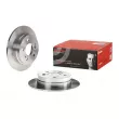 Jeu de 2 disques de frein arrière BREMBO 08.4738.14 - Visuel 1