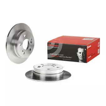 Jeu de 2 disques de frein arrière BREMBO 08.4738.14