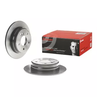 Jeu de 2 disques de frein arrière BREMBO 08.4738.21