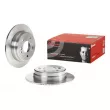 Jeu de 2 disques de frein arrière BREMBO 08.4738.24 - Visuel 1