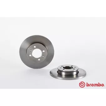 Jeu de 2 disques de frein avant BREMBO