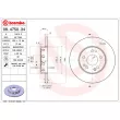Jeu de 2 disques de frein avant BREMBO 08.4750.34 - Visuel 2