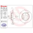 Jeu de 2 disques de frein avant BREMBO 08.4750.41 - Visuel 2