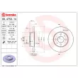 Jeu de 2 disques de frein avant BREMBO 08.4753.14 - Visuel 2