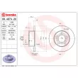 Jeu de 2 disques de frein arrière BREMBO 08.4874.20 - Visuel 2