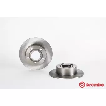 Jeu de 2 disques de frein arrière BREMBO