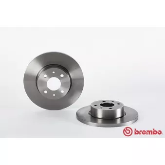 Jeu de 2 disques de frein avant BREMBO 08.4878.10