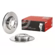 Jeu de 2 disques de frein arrière BREMBO 08.4917.10 - Visuel 1