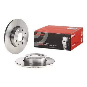 Jeu de 2 disques de frein arrière BREMBO 08.4917.10