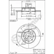 Jeu de 2 disques de frein arrière BREMBO 08.4917.20 - Visuel 2