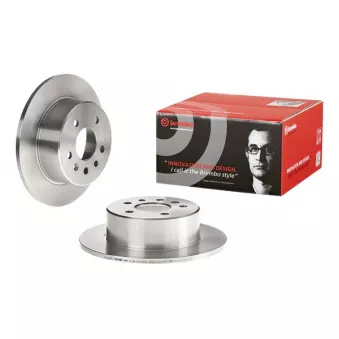 Jeu de 2 disques de frein arrière BREMBO 08.4927.10