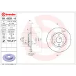 Jeu de 2 disques de frein avant BREMBO 08.4929.14 - Visuel 2
