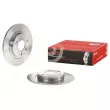 Jeu de 2 disques de frein avant BREMBO 08.4929.14 - Visuel 1