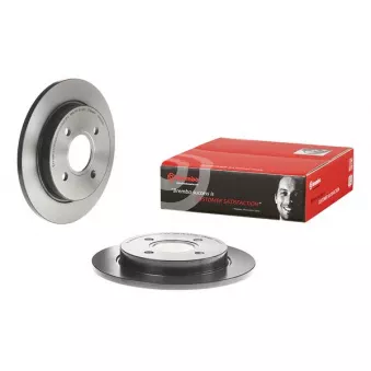 Jeu de 2 disques de frein arrière BREMBO 08.4931.21