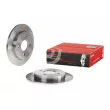 Jeu de 2 disques de frein arrière BREMBO 08.4931.24 - Visuel 1