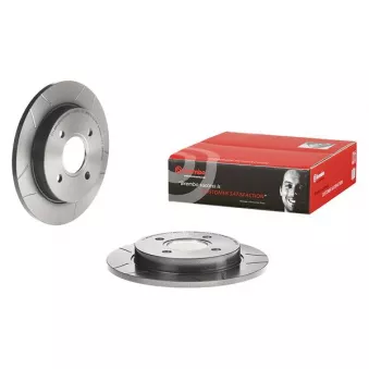 Jeu de 2 disques de frein arrière BREMBO 08.4931.76