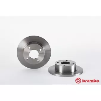 Jeu de 2 disques de frein avant BREMBO 08.4946.20