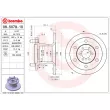 Jeu de 2 disques de frein avant BREMBO 08.5079.10 - Visuel 2