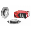 Jeu de 2 disques de frein arrière BREMBO 08.5085.1X - Visuel 1