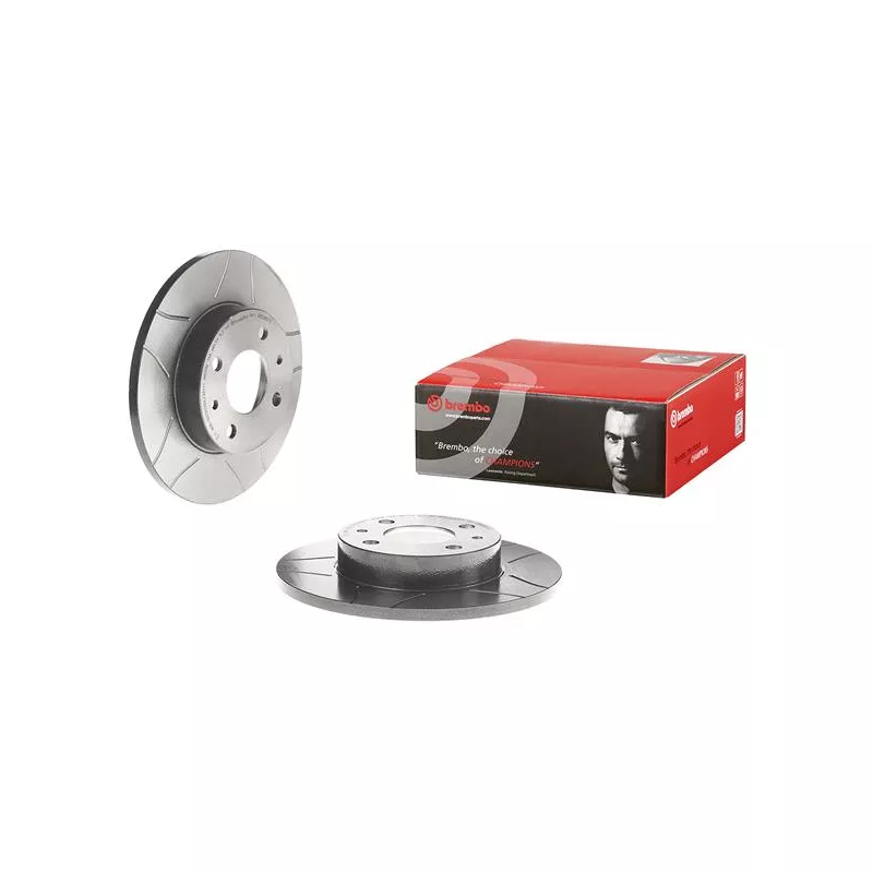Jeu de 2 disques de frein arrière BREMBO 08.5085.75