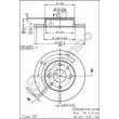 Jeu de 2 disques de frein avant BREMBO 08.5112.10 - Visuel 2