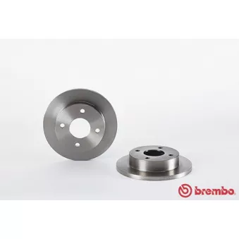 Jeu de 2 disques de frein avant BREMBO