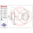 Jeu de 2 disques de frein avant BREMBO 08.5141.20 - Visuel 2