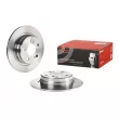 Jeu de 2 disques de frein arrière BREMBO 08.5178.10 - Visuel 1